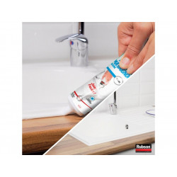 Mastic silicone cuisine/bain blanc RUBSON tube 50 ml - RUBSON