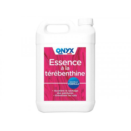 Essence à la térébenthine nouvelle formule 5 L - ONYX