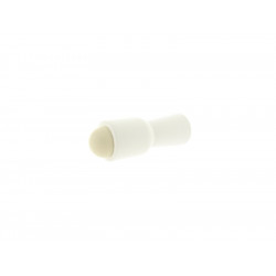 Lot de 2 butées de porte à fixer au mur ALPERTEC bois blanc L.7cm x l.2.7 cm de marque ALPERTEC, référence: B8681600