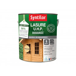 Lasure SYNTILOR U.H.P. biosourcee nature protect 8 ans incolore satiné 5 L - SYNTILOR