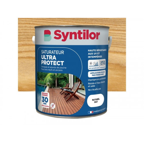 Saturateur ultra PROTECT SYNTILOR, naturel, mat 5 L - SYNTILOR