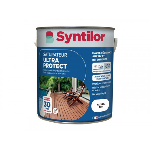 Saturateur ultra PROTECT SYNTILOR, naturel, mat 5 L - SYNTILOR