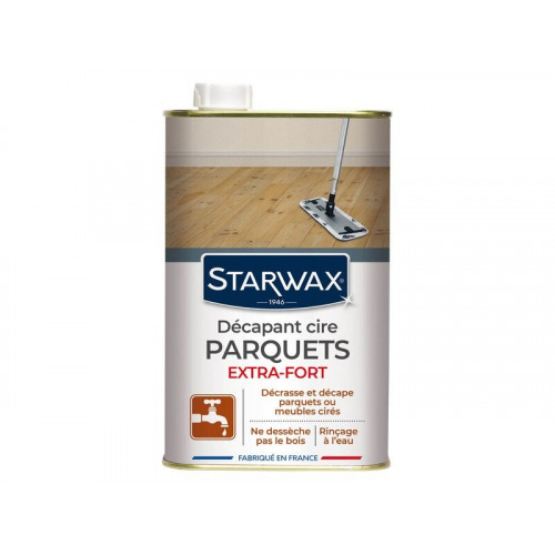 Décapant cire parquet extra fort 1 L STARWAX - Starwax