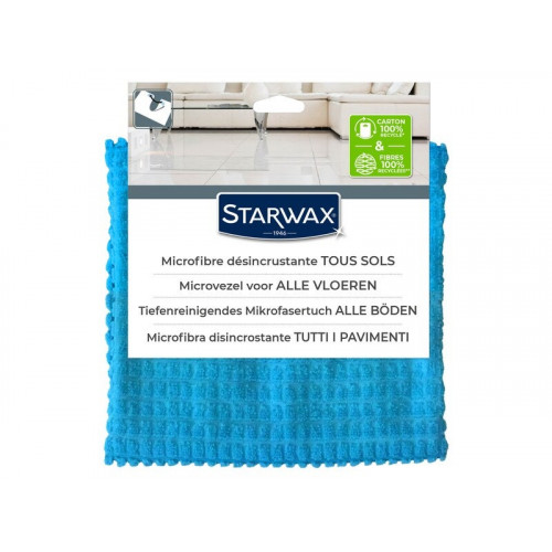 Serpillière microfibre polyester nettoyage quotidien STARWAX - Starwax