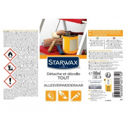 Détachant multisurface STARWAX Détache & décolle tout aerosol - Starwax