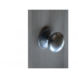 Bouton de porte de tirage, LINEA BERTOMANI, diam.70 mm, inox - LINEA BERTOMANI