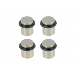 4 mini butées à visser diam 20 hauteur 25 nickel de marque LINEA BERTOMANI, référence: B8730800