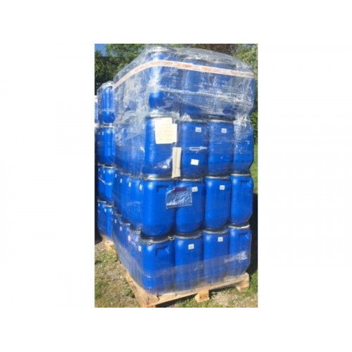 Fut de macération alimentaire 30L bleu couvercle + cerclage fer - CNTT