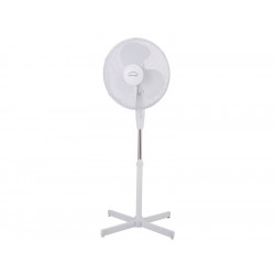 Ventilateur sur pied, DOMAIR, Fl40ii blanc 55 W, D40 cm de marque DOMAIR, référence: B8738500