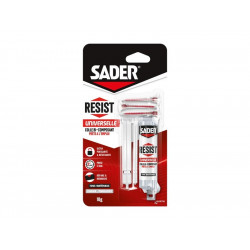 Colle de reparation epoxy bi-composant sader resist univers sering 10g - Sader