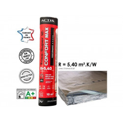 Isolant réflecteur alvéolaire CONFORT MAX Triso-Super 12+ ACTIS de marque ACTIS, référence: B8757300