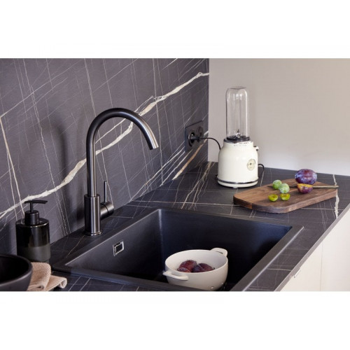 Mitigeur de cuisine graphite, ESSEBAGNO Kiwo - ESSEBAGNO