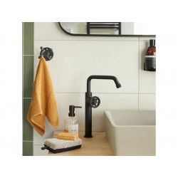 Mitigeur lavabo noir mat, ESSEBAGNO Indus XL - ESSEBAGNO