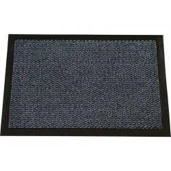 Tapis absorbant Cahors, 80 x 120 cm, bleu de marque Sans marque, référence: B8769400