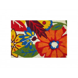 Tapis coloris assortis rectangulaire, l.40 x L.60 cm Flowers de marque Sans marque, référence: B8769800