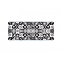 Tapis de cuisine à carreaux 50 x 120 cm, décor carreaux de ciment de marque Sans marque, référence: B8770200