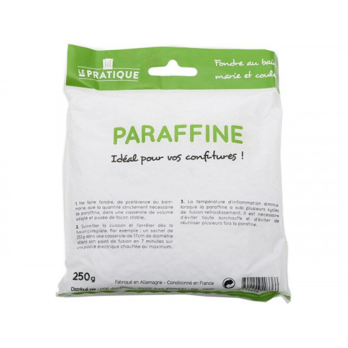 Paraffine alimentaire billes sachet 250g - LE PRATIQUE