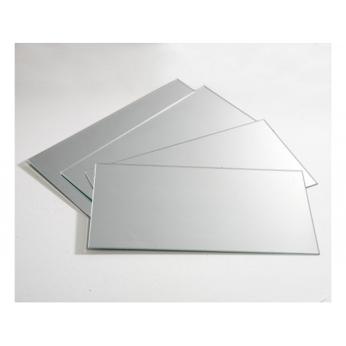 Set de 4 miroirs rectangulaires 15 x 30 cm - Sans marque