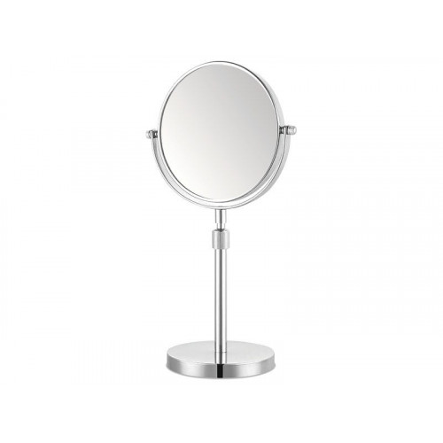 Miroir grossissant x 5 rond, H.15 x l.15 x P.0.5 cm, Réglable en hauteur - MP GLASS