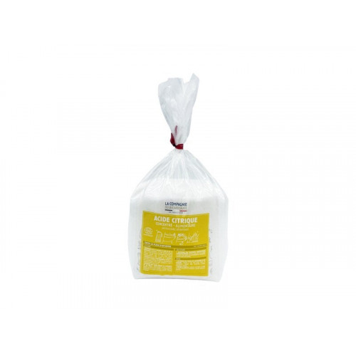 Acide citrique alimentaire anhydre COMPAGNIE DU BICARBONATE écodétergent 1kg - COMPAGNIE DU BICARBONATE