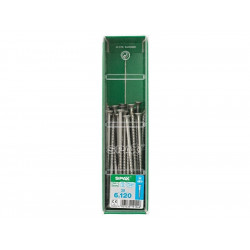 Lot De 30 Vis En Acier Inoxydable, Empreinte Torx, 6X120 Mm - SPAX