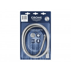 Flexible de douche L.200 cm chrome, Grohe Vitalioflex - GROHE