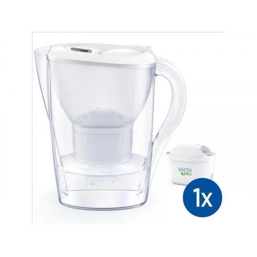 Carafe filtrante BRITA marella blanc - BRITA