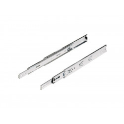 Lot de 2 coulisses pour tiroir a billes, HETTICH 45 kg L.25 cm - HETTICH