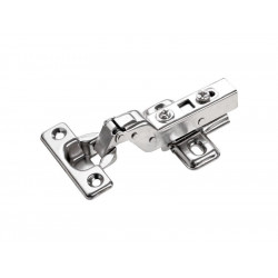 Charnière invisible pour meuble, à clipser 26 mm, rentrant ouverture 110 de marque HETTICH, référence: B8801900