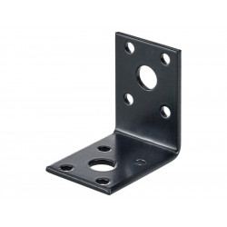 Equerre noir HETTICH, l.50 mm x P.30 cm - HETTICH