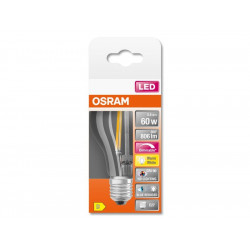 Ampoule variable led clair standard E27 806 Lm 60 W blanc chaud, OSRAM - OSRAM