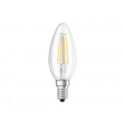 Ampoule variable led flamme E14 470 Lm 40 W blanc chaud, OSRAM de marque OSRAM, référence: B8810300