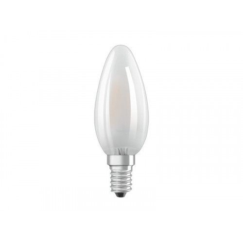 Ampoule variable led dépoli flamme E14 470 Lm 40 W blanc chaud, OSRAM - OSRAM