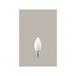 Ampoule variable led dépoli flamme torsadée e14 470 Lm 40 W blanc chaud, OSRAM de marque OSRAM, référence: B8810600