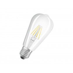 Ampoule variable led clair edison E27 730 Lm 60 W blanc neutre, OSRAM de marque OSRAM, référence: B8811100