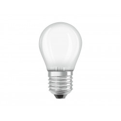 Ampoule variable led opaque sphérique E27 470 Lm 40 W blanc chaud, OSRAM de marque OSRAM, référence: B8811300