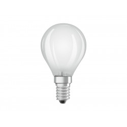 Ampoule variable led dépoli sphérique E14 470 Lm 40 W blanc chaud, OSRAM de marque OSRAM, référence: B8811600