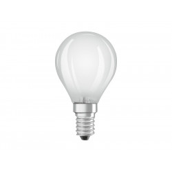 Ampoule variable led dépoli sphérique E14 470 Lm 40 W blanc froid, OSRAM de marque OSRAM, référence: B8811700