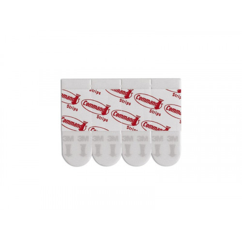 Lot de 12 pastilles adhésives pour posters COMMAND blanc - COMMAND