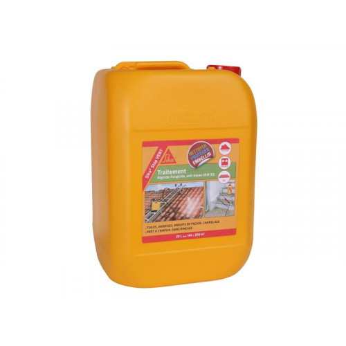 Traitement Pour Toitures, Façades Et Terrasses Sika, 20 L - SIKA