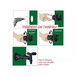 Traversee de cuve rapide plastique, BOUTTE - BOUTTE