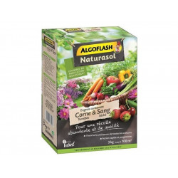 Engrais naturel potagers ALGOFLASH NATURASOL 3 kg 60 m² de marque Algoflash, référence: J8664200