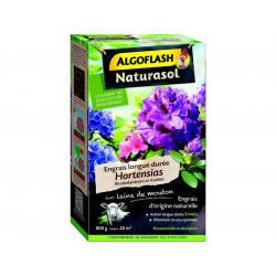 Engrais naturel hortensia ALGOFLASH NATURASOL 800 g de marque Algoflash, référence: J8664300