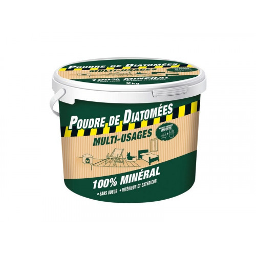 Terre de diatomée anti-fourmis, BARRIERE A INSECTES, 2 kg - BARRIERE A INSECTES