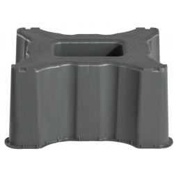 Support cuve rectangulaire GARANTIA, 300 litres, gris de marque GARANTIA, référence: J8805700