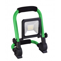 Projecteur LED BCL Fold LED 20 - 230V - IP65 avec support de marque BergTecTool, référence: B8857100