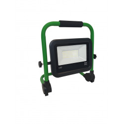 Projecteur LED Fold LED 50 - 230V - IP65 avec support de marque BergTecTool, référence: B8857200