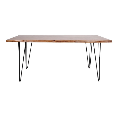 Table de salle à manger avec un style rustique industriel - modèle 085 - 180 cm - MWlab