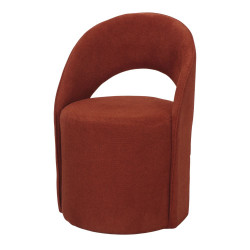 Pouf chaise fauteuil tapissé avec un style contemporain - modèle 010 - tuile de marque MWlab, référence: J8870800