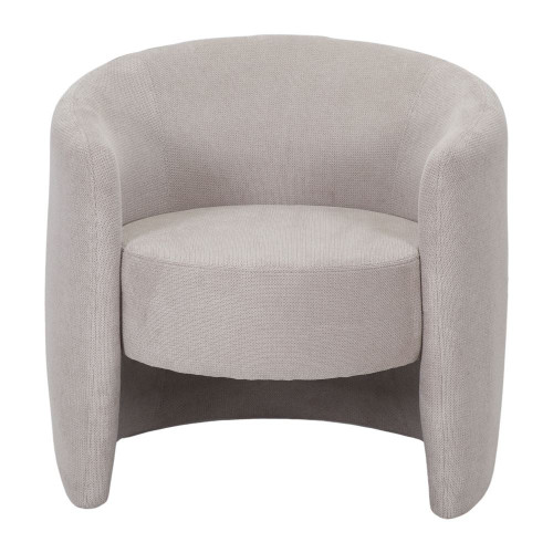 Fauteuil tapissé avec un style contemporain - modèle 011 - beige - MWlab